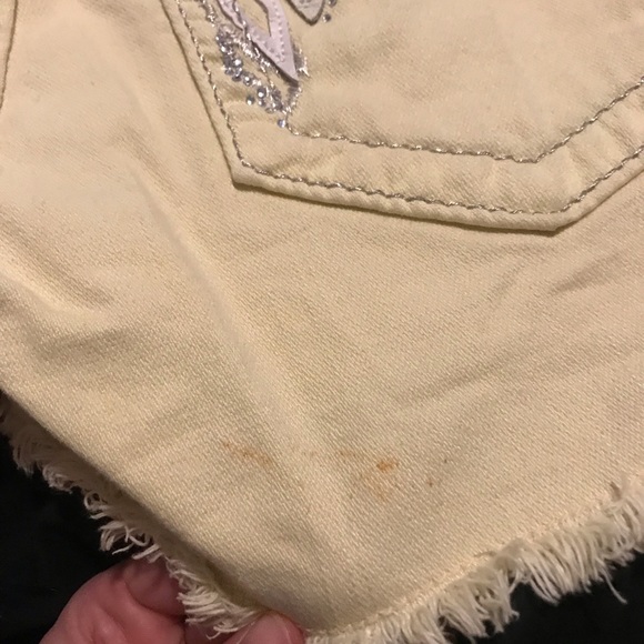 Yellow Miss Me shorts - Picture 7 of 7